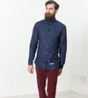 Button Up Shirt in Navy