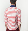 Luke Shirt in Red Stripe