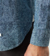 Floral Button-Up in Blue