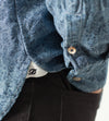 Floral Button-Up in Blue