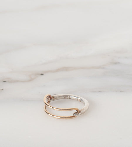 Ring 76 in Gold Multi