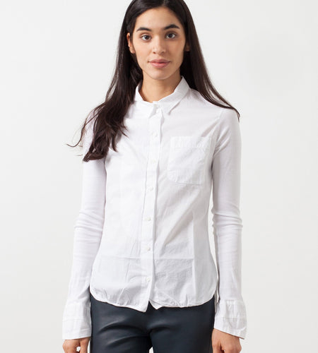 Soft Sleeve Button Up