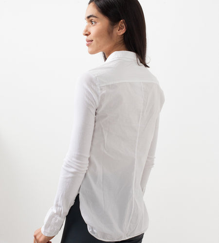 Soft Sleeve Button Up