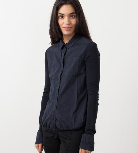 Soft Sleeve Button Up