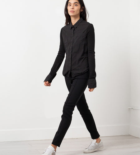 Soft Sleeve Button Up