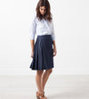 Side Pleat Skirt