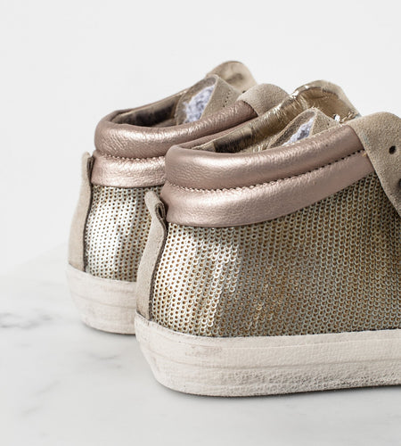 Sequin High Top Sneaker