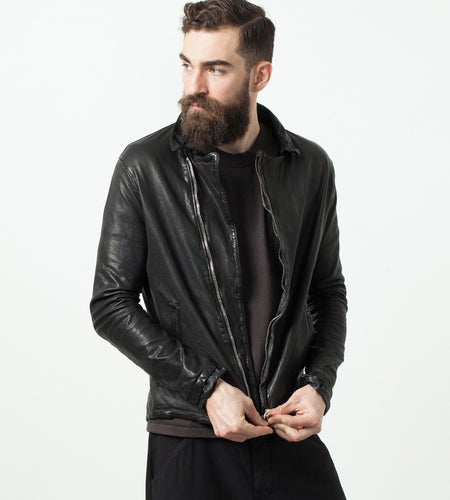 Distressed Motorcycle Jacket