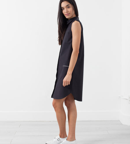 Sleeveless Hidden Pocket Dress