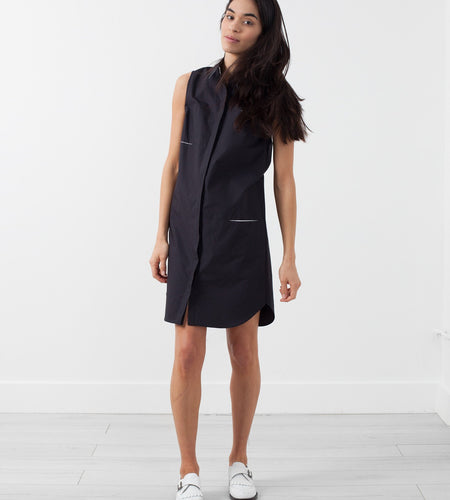 Sleeveless Hidden Pocket Dress