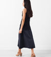 Curved Stripe Knit Tank