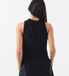 Curved Stripe Knit Tank