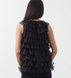 Organza Ruffle Top