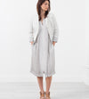 Long Sleeve Silk Dress