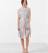 Chiffon Draped Dress