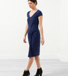 V-Neck Twist Dress