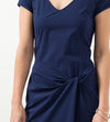V-Neck Twist Dress