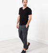 Flat Front Cuffed Trouser