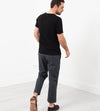 Flat Front Cuffed Trouser