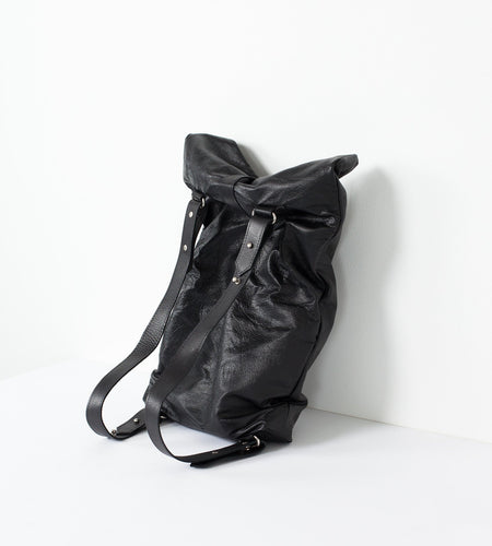 Leather Convertible Backpack