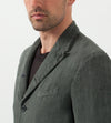 Five Button Cotton Blazer
