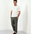 Flat Front Cuffed Trouser