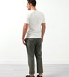 Flat Front Cuffed Trouser