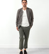 Flat Front Cuffed Trouser