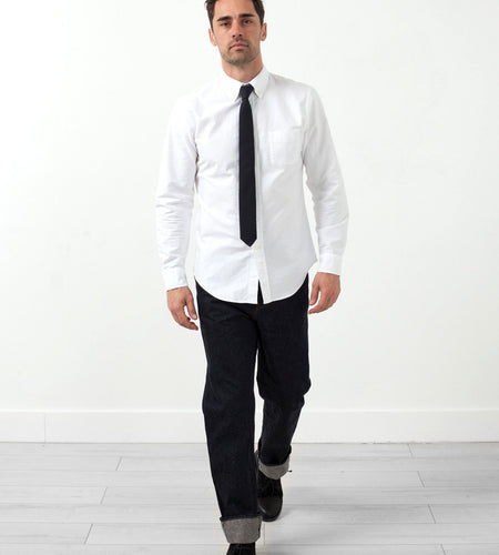 Basic Cotton Button Up