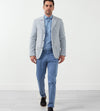 Seersucker Five Button Blazer