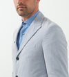 Seersucker Five Button Blazer