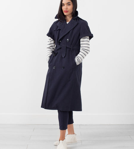 Rolled Sleeve Trenchcoat