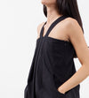 V-Strap Pocket Dress