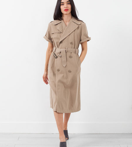 Rolled Sleeve Trenchcoat