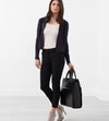 Cropped Shawl Cardigan