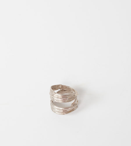 Silver Coil Ring in Sterling