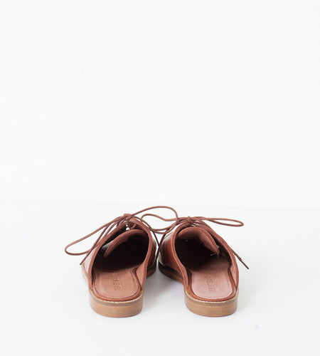 Backless Oxford in Brown