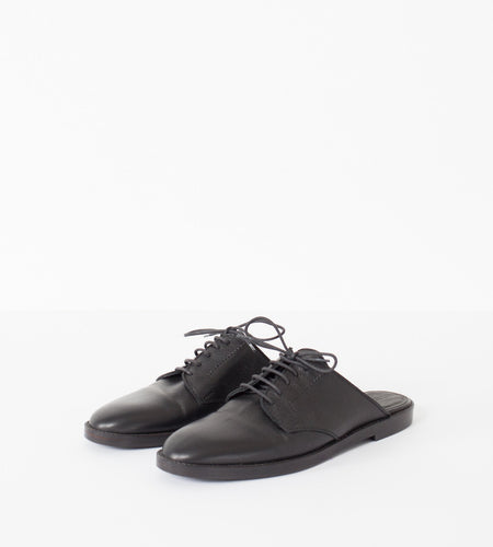 Backless Oxford in Black