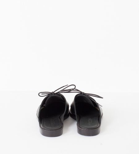 Backless Oxford in Black