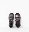 Wrap Sandal in Black/Steel
