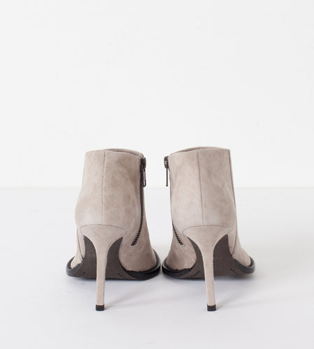 Camoscio Zip Heel