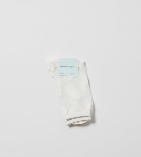 Large Polka Dot Sheer Crew