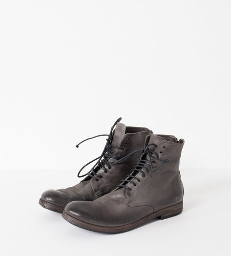 Listello Lace-Up Boot in Slate Grey