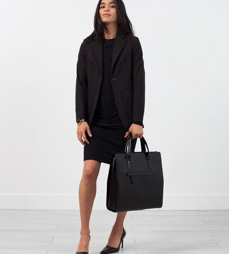 Double Pocket Blazer in Black