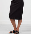 Long Pencil Skirt in Black