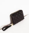 Elodie Leather Wallet in Black