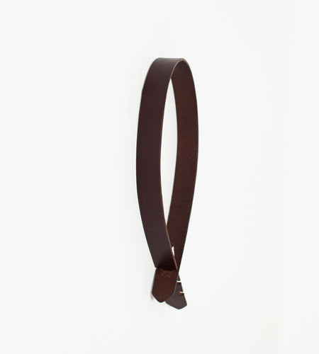Buckle-less Belt in Brown