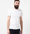 Comfort Tee in White Wool Blend