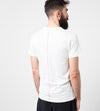 Comfort Tee in White Wool Blend