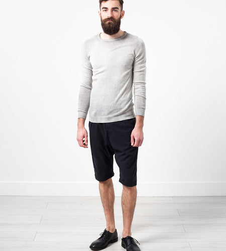 Mottled Cashmere Crewneck